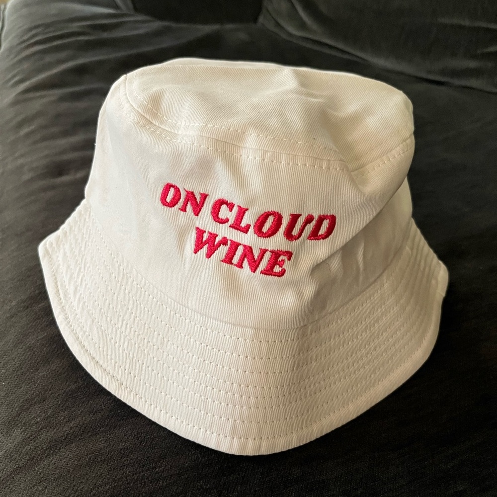 White Bucket Hat